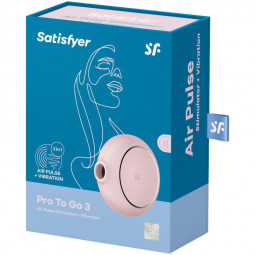 SATISFYER PRO TO GO 3 ROSA