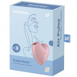 SATISFYER CUTIE HEART ROJO CLARO