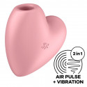 SATISFYER CUTIE HEART ROJO CLARO