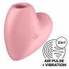 SATISFYER CUTIE HEART ROJO CLARO