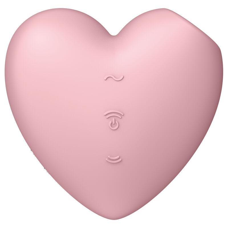 SATISFYER CUTIE HEART ROJO CLARO