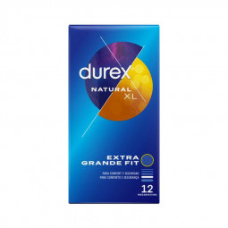 DUREX NATURAL XL - 12UNIDADES