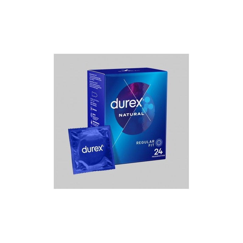 DUREX NATURAL - 24 UNITS