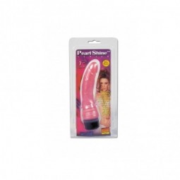 Vibrador Rosa Perlado 18cm - Pearl Shine Series