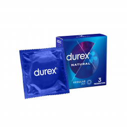 DUREX NATURAL - 3 UNIDADES