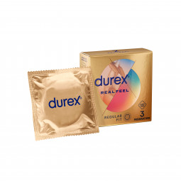 DUREX REAL FEEL - 3 UNIDADES