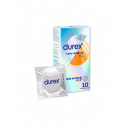 DUREX INVISIBLE XL - 10 UNIDADES