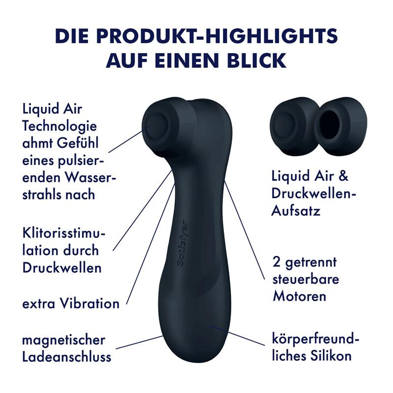 SATISFYER PRO 2 GENERATION 3 NEGRO