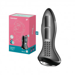 SATISFYER ROTATOR PLUG 1 CONNECT BLACK