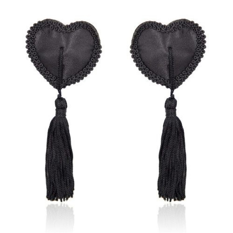 HEART NIPPLES PEZONERAS NEGRAS