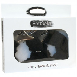 SOFT BLACK HANDCUFFS