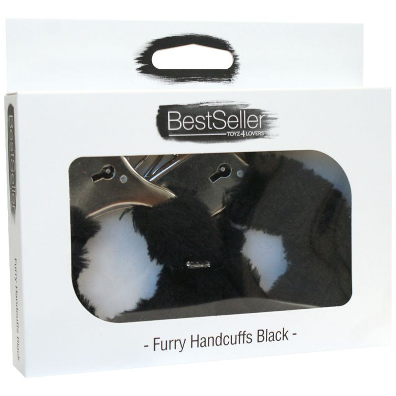 SOFT BLACK HANDCUFFS
