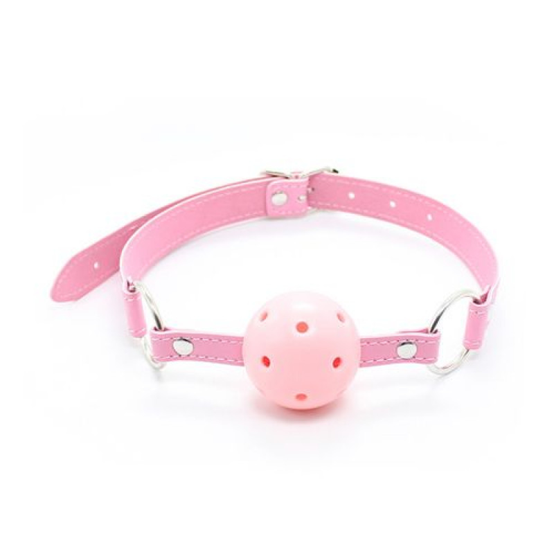 BREATHABLE BALL GAG PINK
