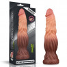 PLATINUM SILICONE 9.5" LAYERED DILDO