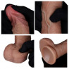 LOVETOY DUAL LAYERED SILICONE COCK 7.5
