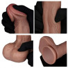 LOVETOY DUAL LAYERED SILICONE COCK 9