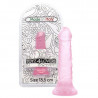 POLDO DILDO ROSA TRANSPARENTE