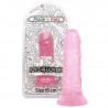 ROMEO DILDO ROSA TRANSPARENTE