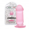DILDO ROSA TRANSPARENTE