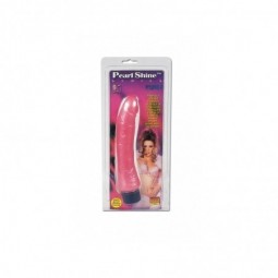Vibrador Rosa Perlado 23cm - Pearl Shine Series