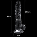 FLAWLESS DILDO TRANSPARENTE