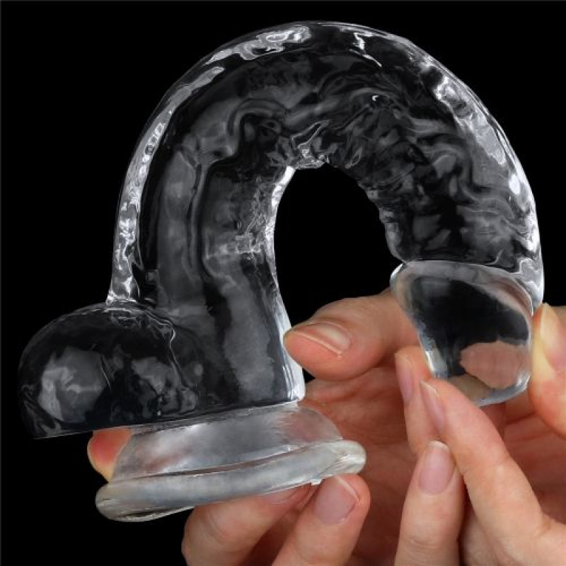 FLAWLESS DILDO TRANSPARENTE