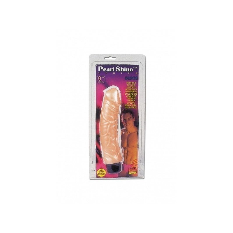 Vibrador Flesh Perlado 23cm - Pearl Shine Series