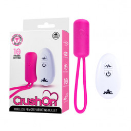 CRUSH ON WIRELESS REMOTE VIBRATING BULLET
