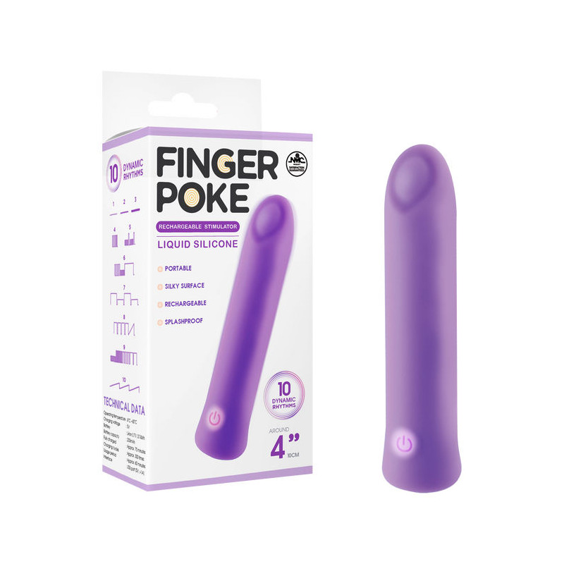 FINGER POKE LILA