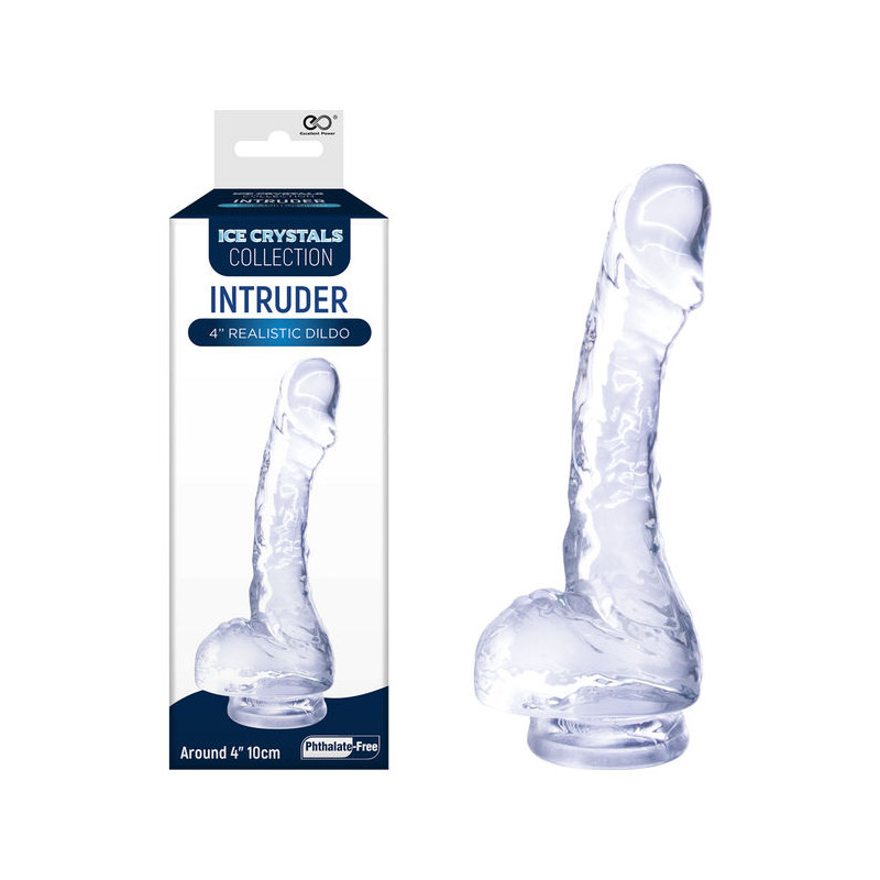 ICE CRYSTALS 4" DILDO
