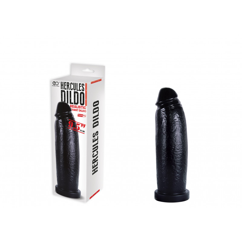 HERCULES DILDO NEGRO 9,5"