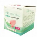 SOFT TAMPONS MINI CAJA DE 3 UNIDADES