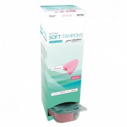 SOFT TAMPONS MINI CAJA DE 10 UNIDADES