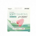SOFT TAMPONS NORMAL CAJA DE 3 UNIDADES