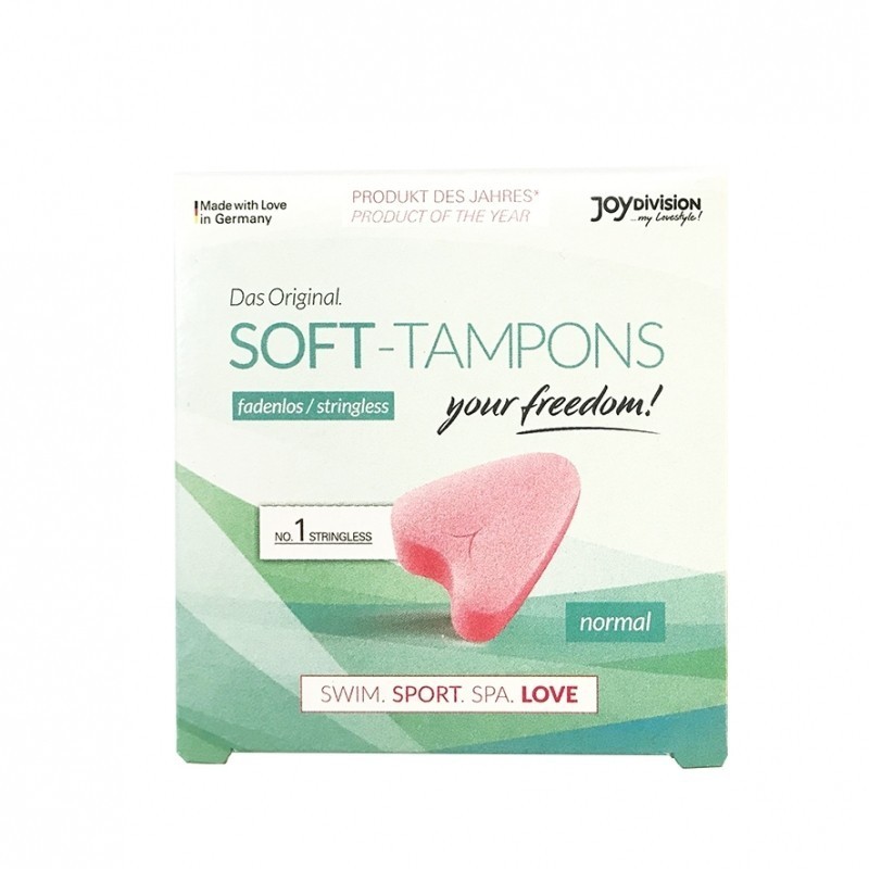 SOFT TAMPONS NORMAL CAJA DE 3 UNIDADES