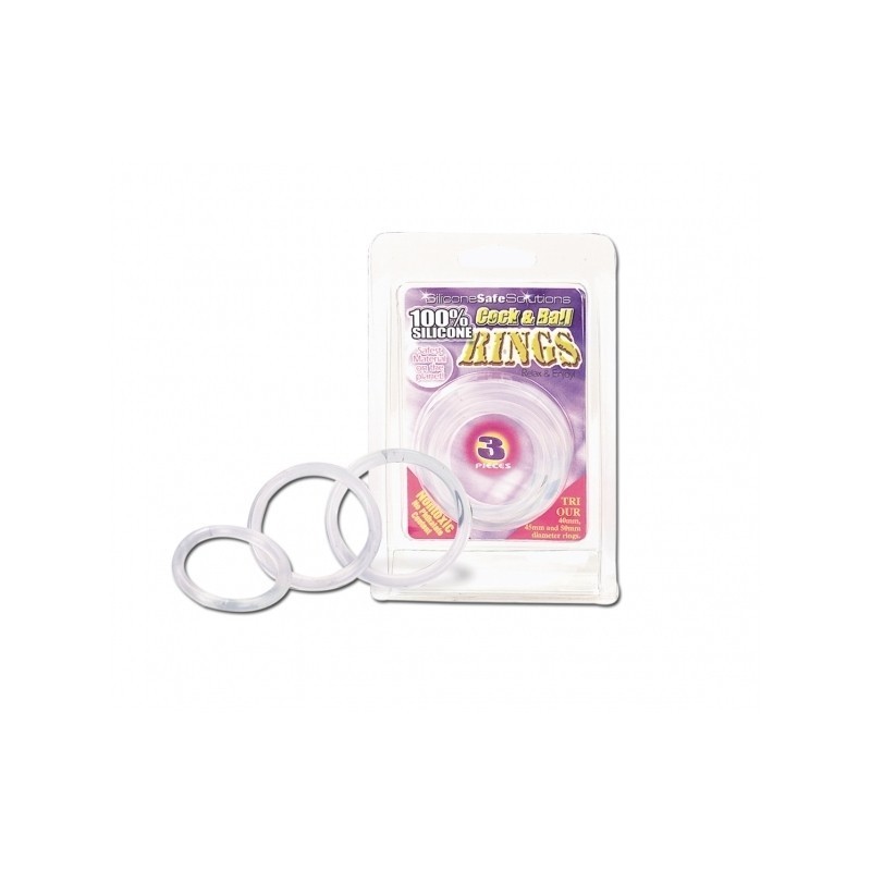 Anillos de Silicona en 3 Tamaños