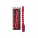 BENDABLE BEADED VIBE RED