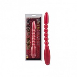 BENDABLE BEADED VIBE RED